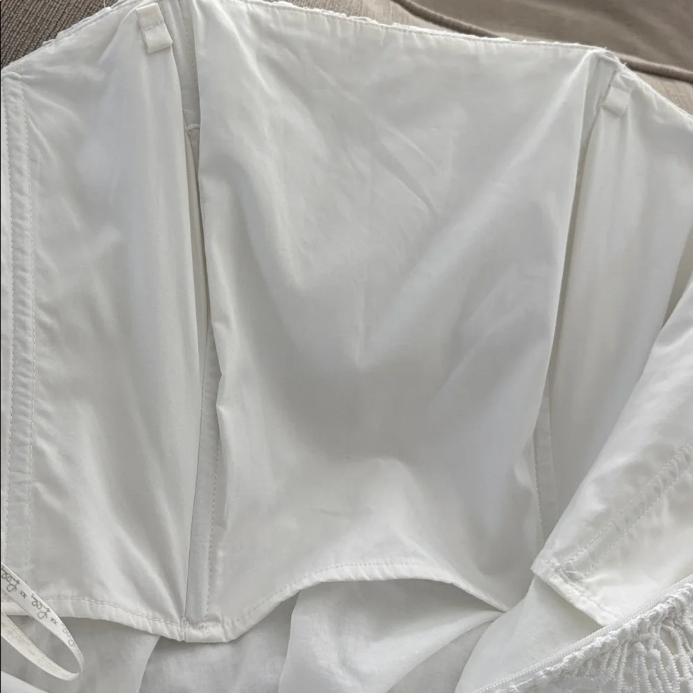 LILLY PULITZER Sienna white lace strapless dress - Picture 8 of 8